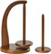 Yarn Holder with 2 Pcs Spindles for Knitting and Crocheting,Crochet Gift for Knitting Lovers,Wooden Yarn Spinner for Crochet by Artowell (Walnut Color)
